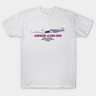 Airbus A350-900 - China Airlines "Carbon Fiber" T-Shirt